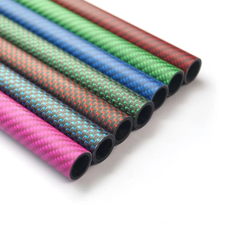 Elektronik Sigara İçin Renk ile 19mm 3k Karbon Fiber Tüp